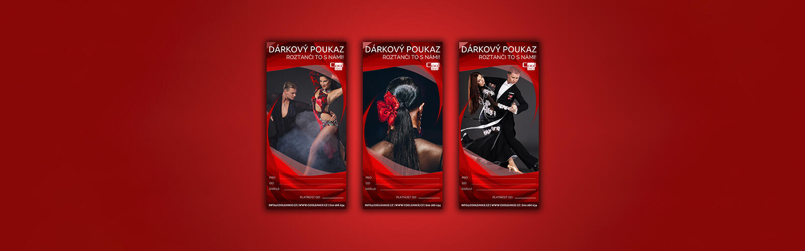 Dárkové poukazy tanec COOL DANCE taneční kurzy show obuv